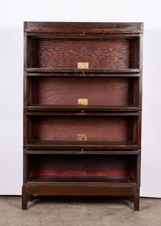 GLOBE-WERNICKE FOUR-SECTION BOOKCASE - 2