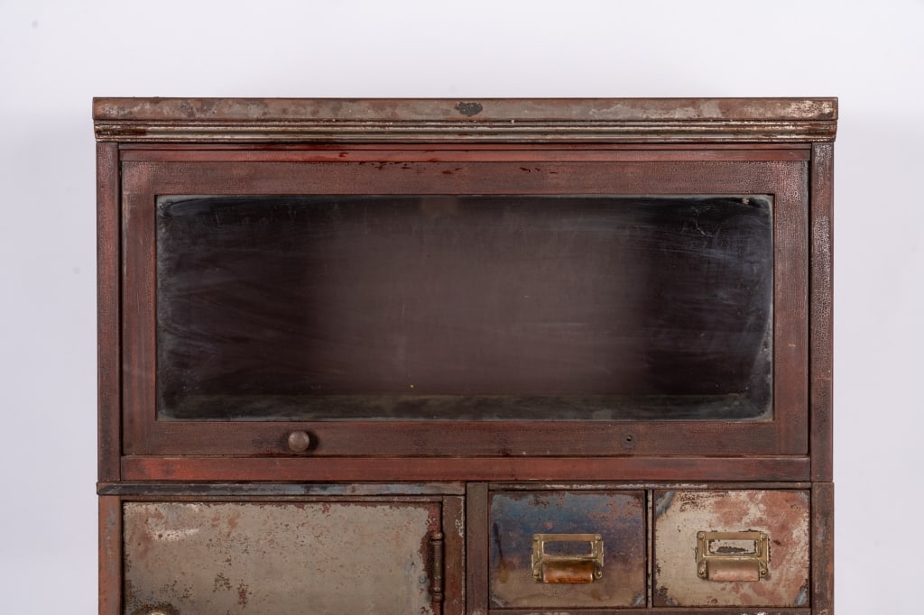 VINTAGE METAL FILE CABINET - 2