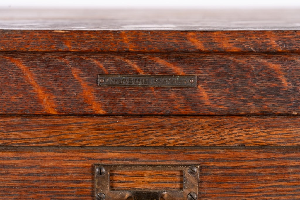 LIBRARY BUREAU SOLE MAKERS FILE CABINET - 6