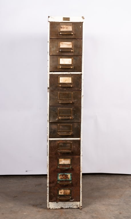 VINTAGE ALLSTEEL FILE CABINET - 3