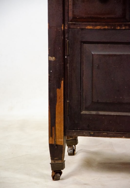 EARLY 20TH CENTURY MAHOGANY DENTAL CABINET - 10