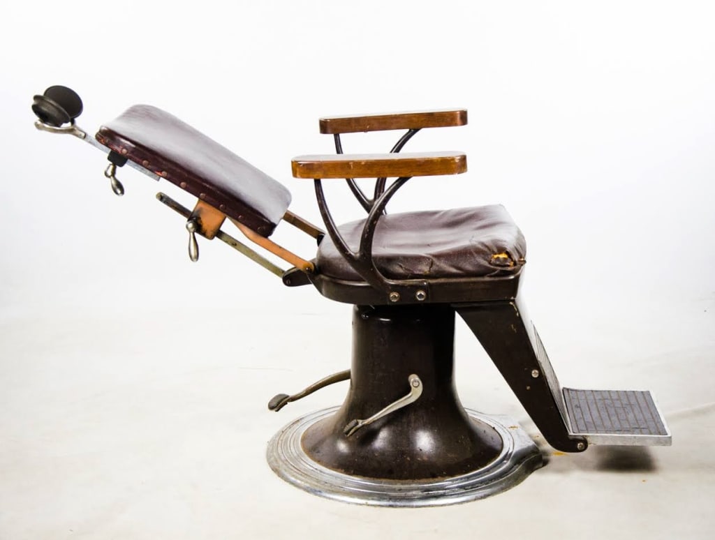 AMERICAN OPTICA CO. OPHTHALMIC CHAIR - 15
