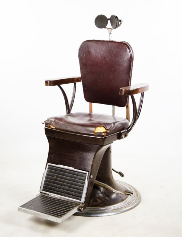 AMERICAN OPTICA CO. OPHTHALMIC CHAIR - 5