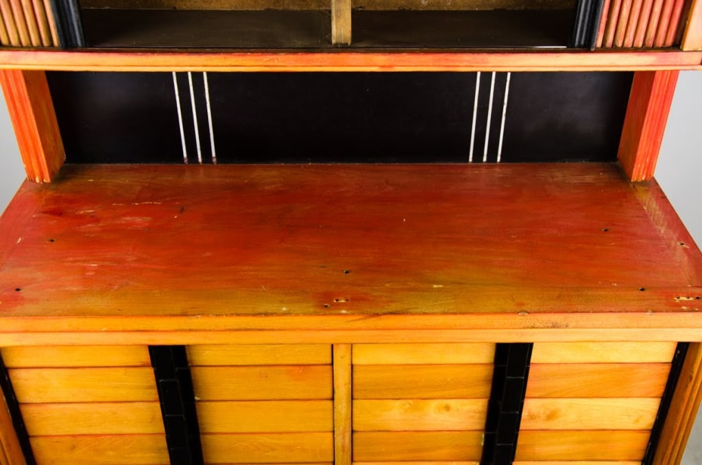 EARLY 20TH CENTURY ART DECO DENTAL CABINET - 11
