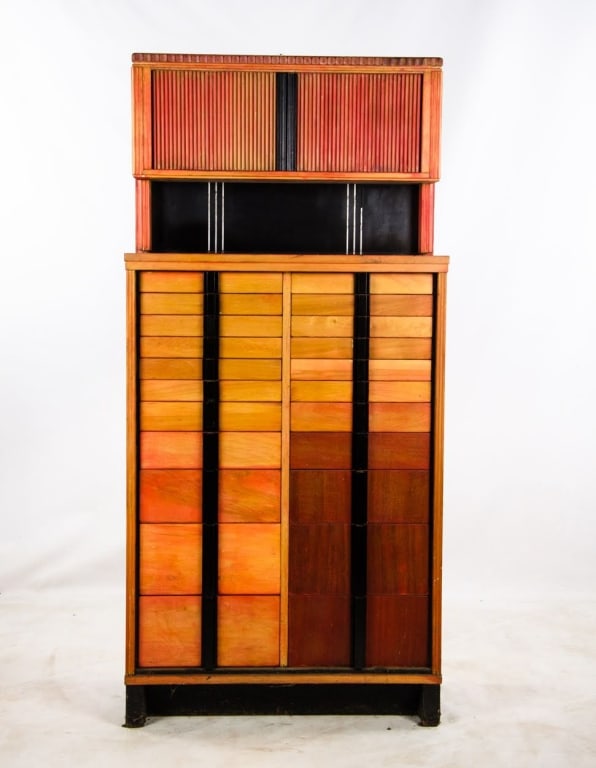 EARLY 20TH CENTURY ART DECO DENTAL CABINET - 3