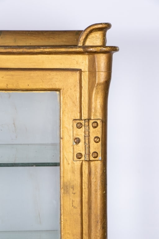 VINTAGE PAINTED METAL MEDICAL CABINET - 4