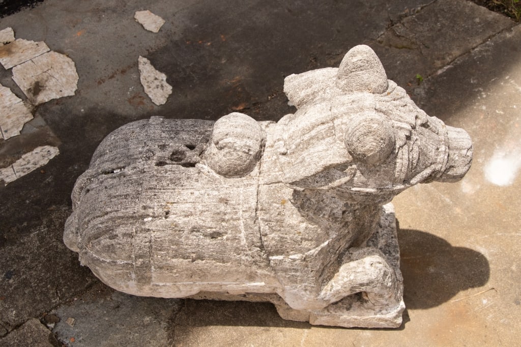 LARGE NANDI STONE SCULPTURE - 6