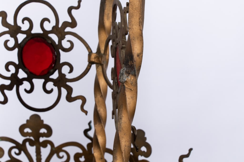 20TH CENTURY BOHEMIAN STYLE CHANDELIER - 8