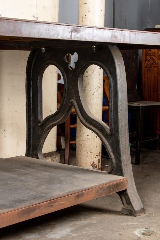 HEAVY INDUSTRIAL METAL WORK TABLE - 2