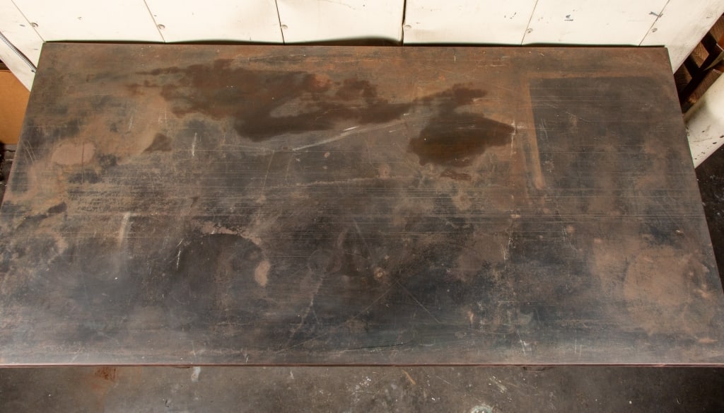 HEAVY INDUSTRIAL METAL WORK TABLE - 6