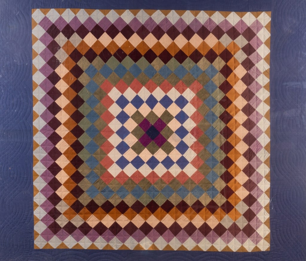 LARGE FRAMED QUILT - 2