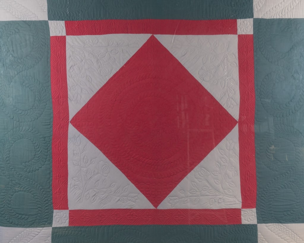 LARGE FRAMED QUILT - 2