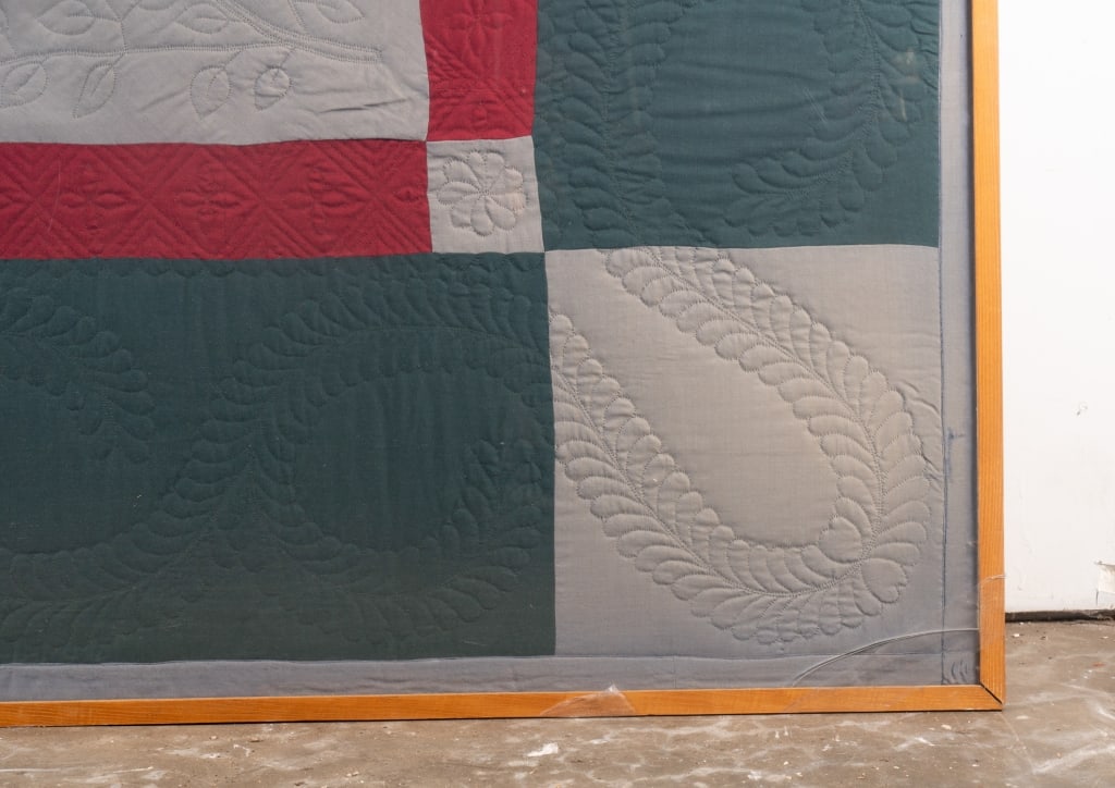 LARGE FRAMED QUILT - 3