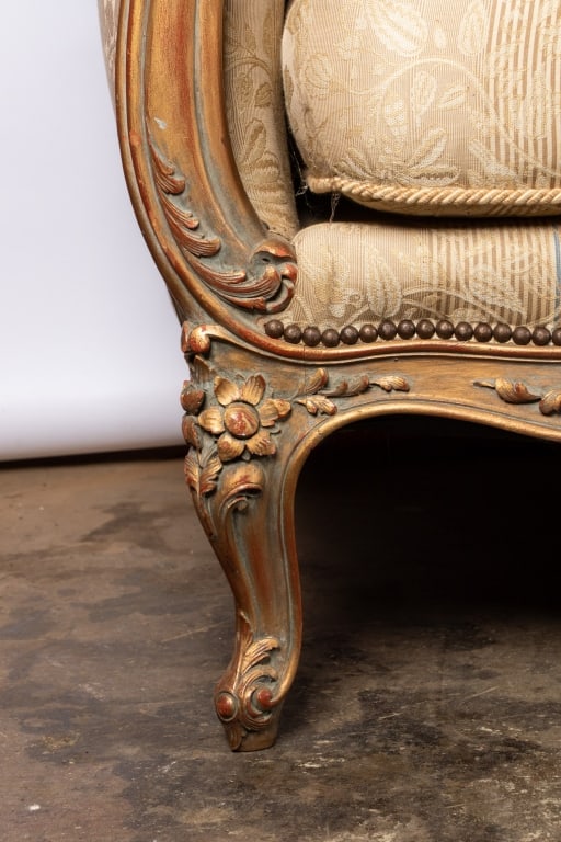 FRENCH LOUIS XV STYLE SOFA - 7