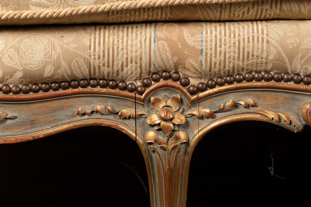 FRENCH LOUIS XV STYLE SOFA - 8