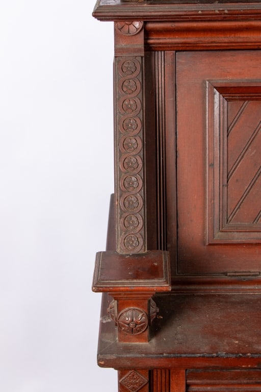 DROP FRONT SECRETARY DESK - 10
