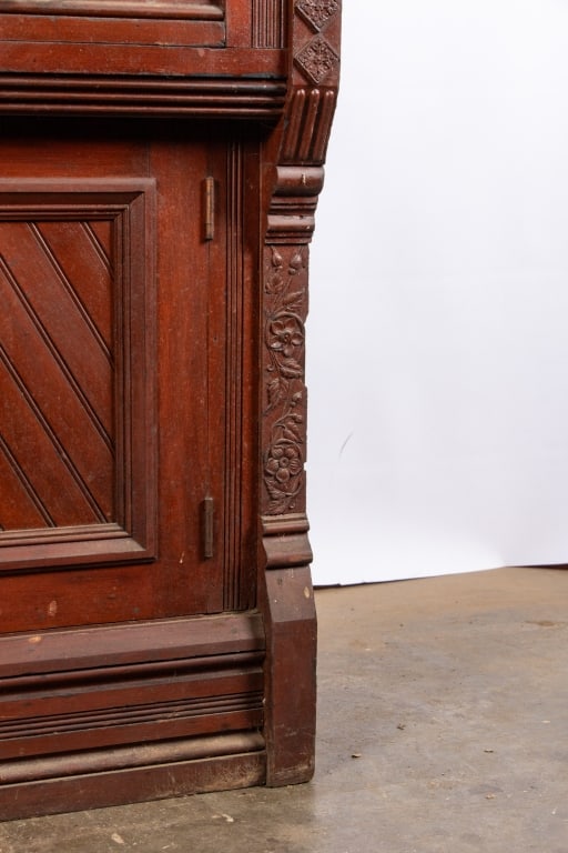 DROP FRONT SECRETARY DESK - 9