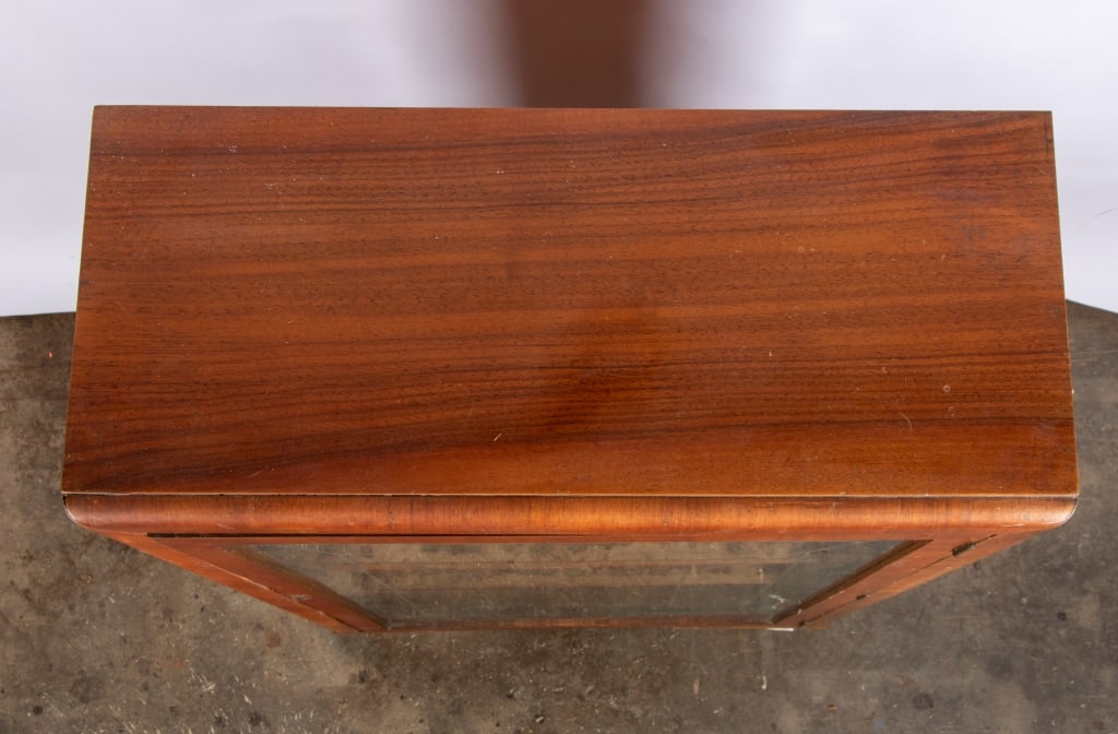 BIEDERMEIER STYLE VITRINE BOOKCASE - 6