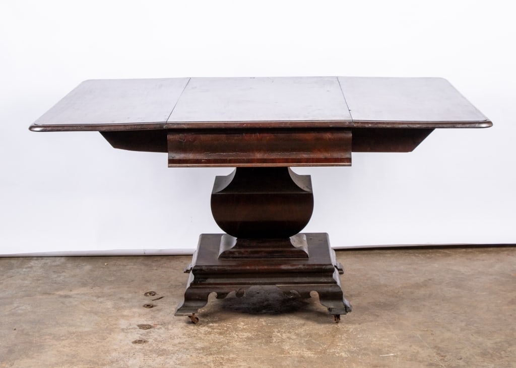 AMERICAN EMPIRE STYLE DROP LEAF TABLE - 4