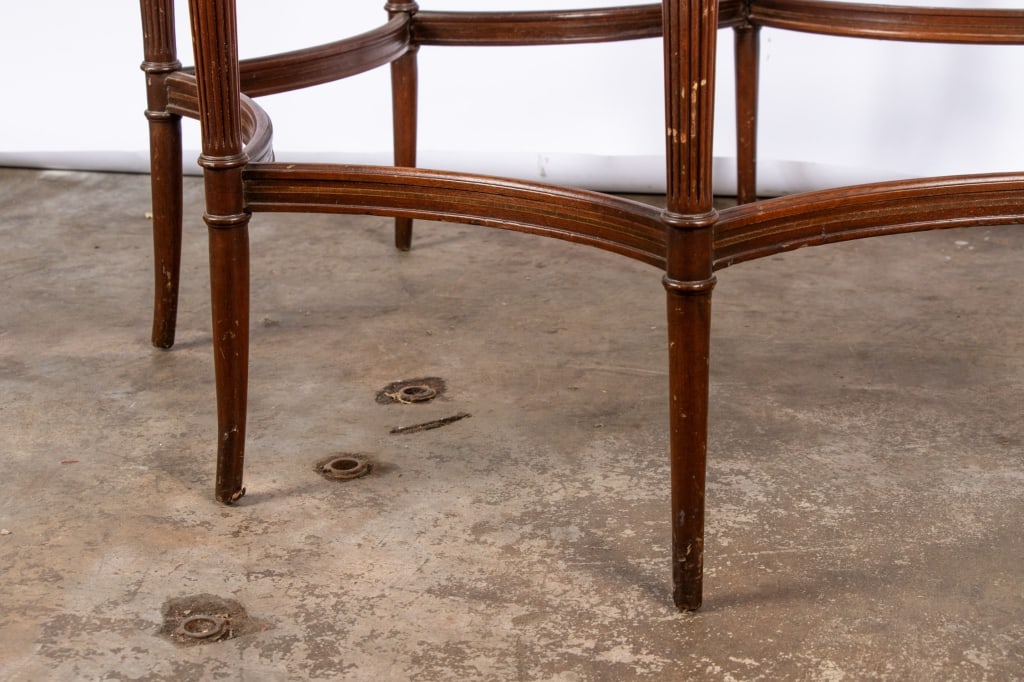EDWARDIAN STYLE OCTAGONAL TEA TABLE - 5