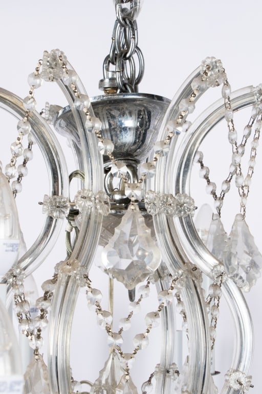 VENETIAN STYLE 18-LIGHT CRYSTAL CHANDELIER - 13