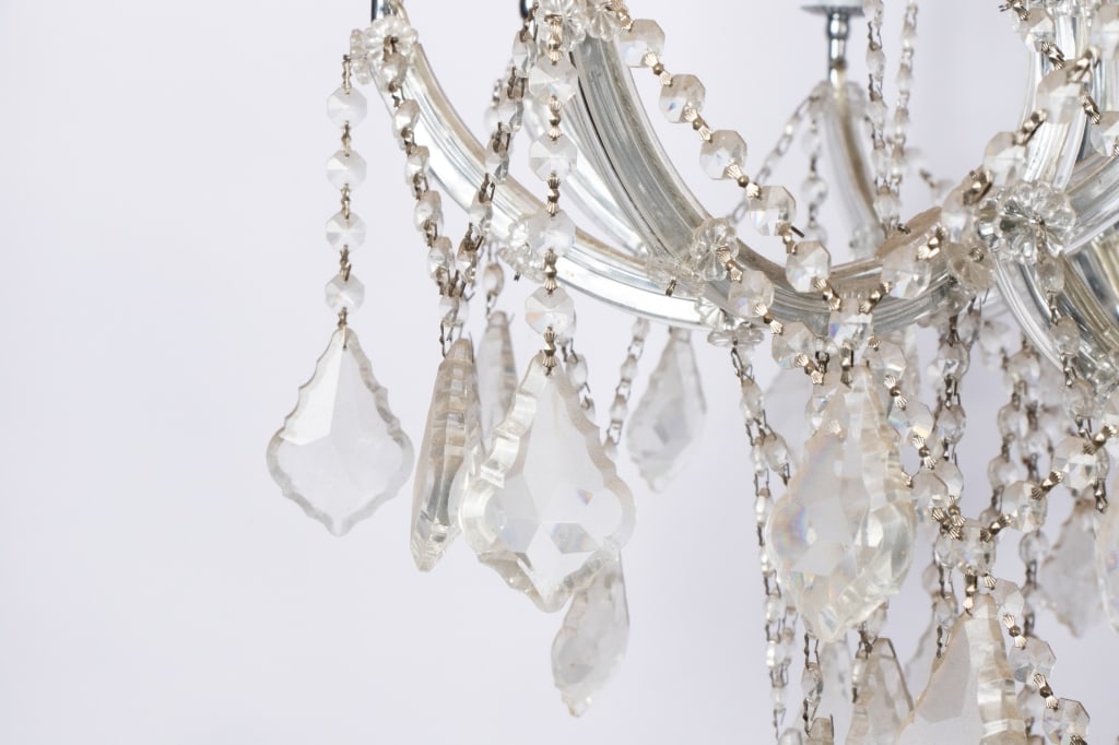 VENETIAN STYLE 18-LIGHT CRYSTAL CHANDELIER - 6