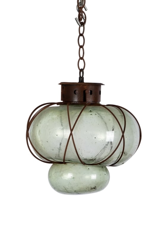 VINTAGE NAUTICAL HANGING LANTERN (1 of 5)