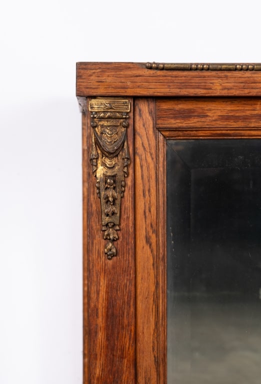 AMERICAN FEDERAL STYLE MIRRORED DISPLAY CASE - 3