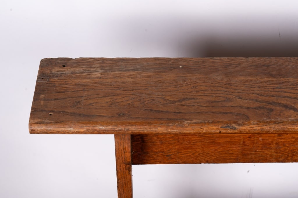 19TH CENTURY AMERICAN PRAYER BENCH - 5