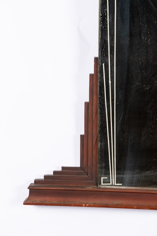ART DECO OVERMANTEL MIRROR - 2
