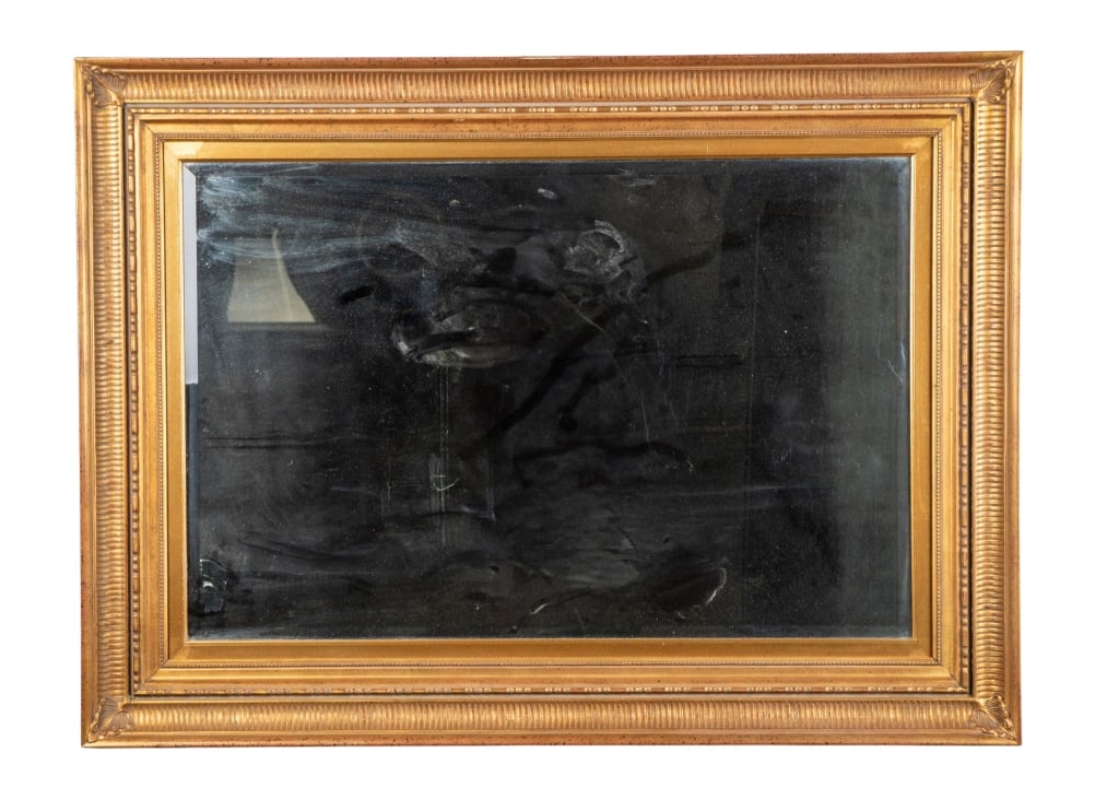 VINTAGE ORNATE GILT WALL MIRROR (1 of 6)