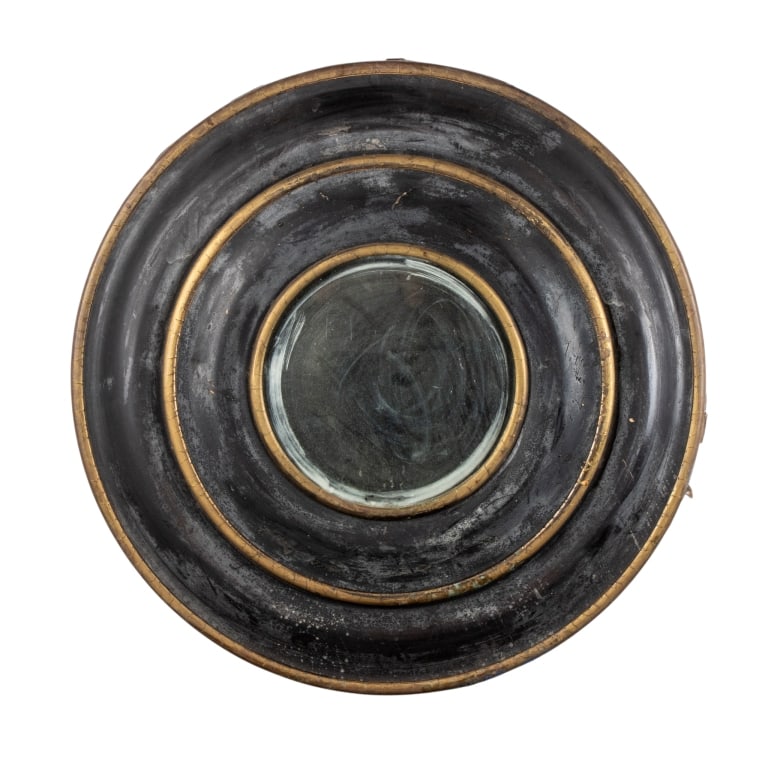 CONTEMPORARY ROUND WALL MIRROR (1 of 6)