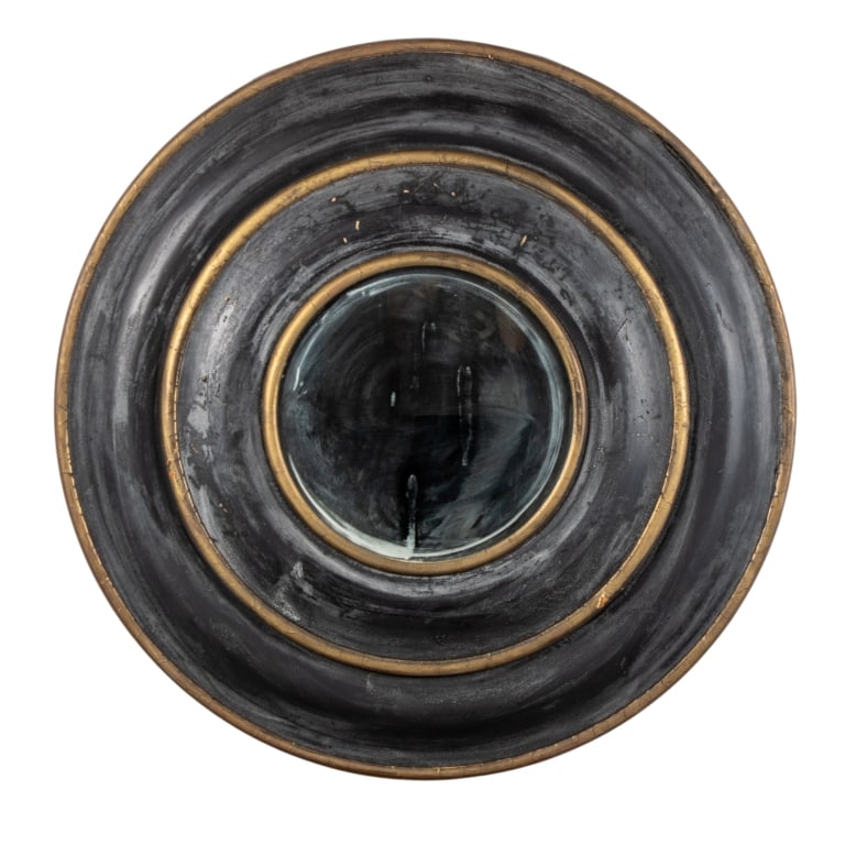 CONTEMPORARY ROUND WALL MIRROR (1 of 5)