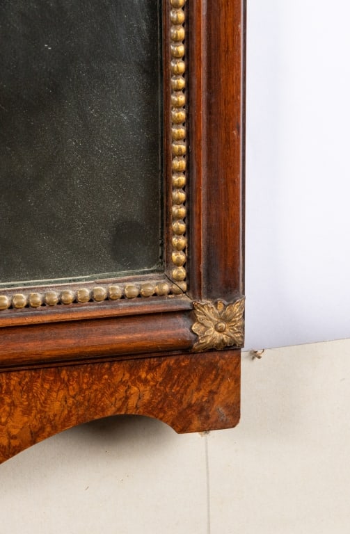 20TH CENTURY MAHOGANY WALL MIRROR - 4