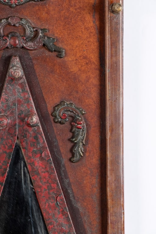 CONTEMPORARY POLYCHROME WALL MIRROR - 5