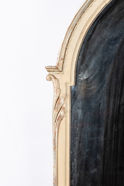VINTAGE FRENCH PROVINCIAL STYLE OVERMANTEL MIRROR - 3