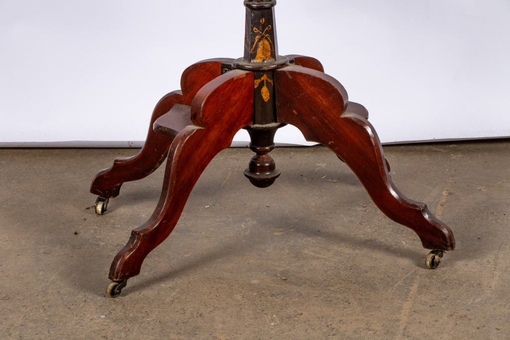 CLOWES & GATES WALNUT MECHANICAL TABLE - 3