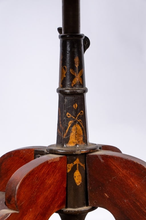 CLOWES & GATES WALNUT MECHANICAL TABLE - 5