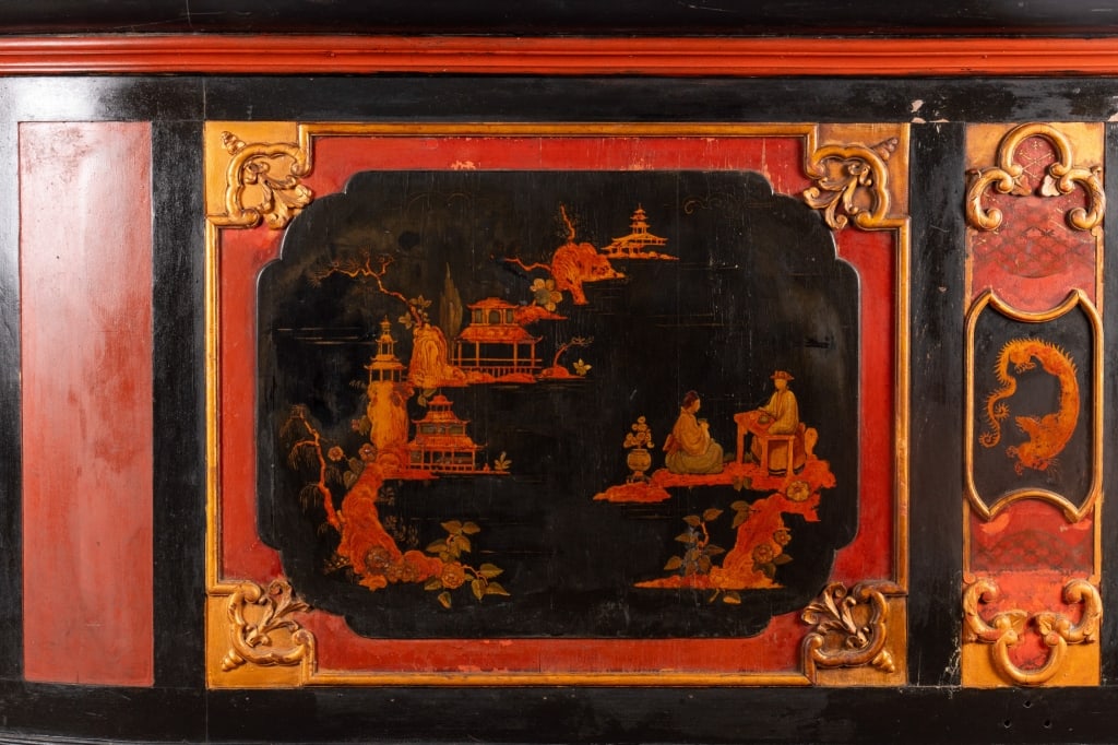 20TH C. CHINOISERIE BAR COUNTER - 3