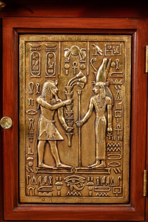 CONTEMPORARY EGYPTIAN STYLE CABINET - 4