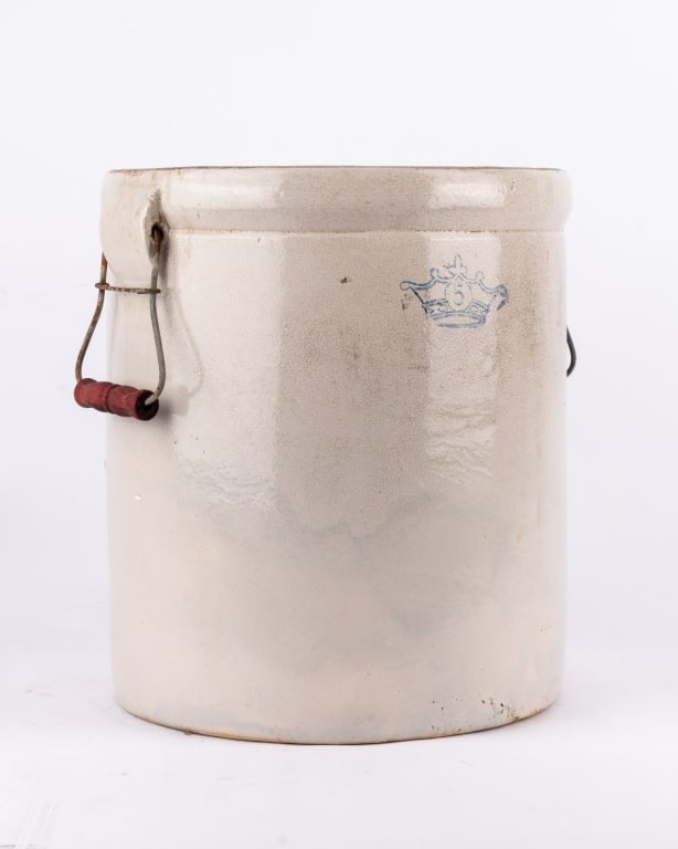 VINTAGE STONEWARE CROCK - 2