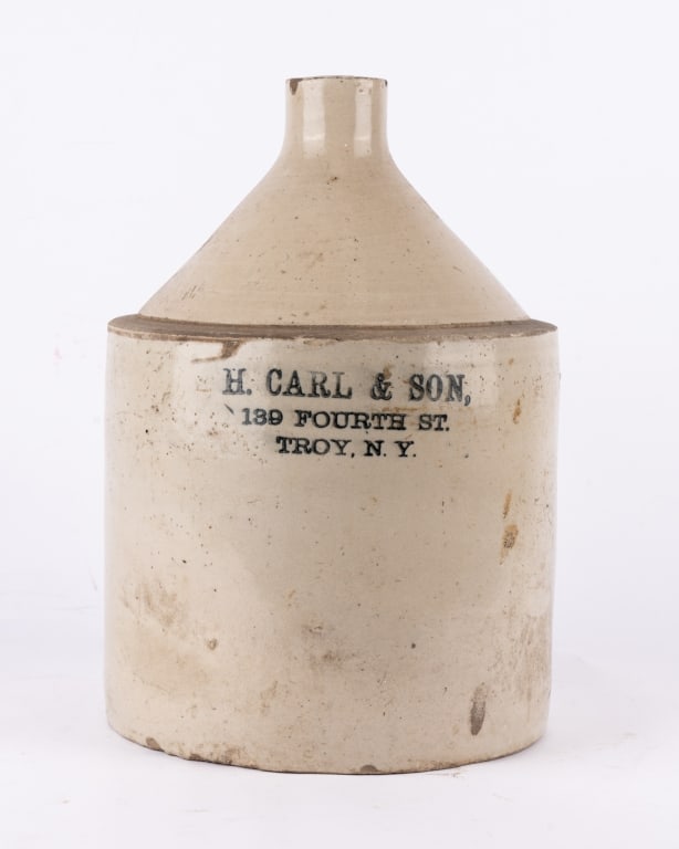 H. CARL & SON STONEWARE MILK JUG - 2