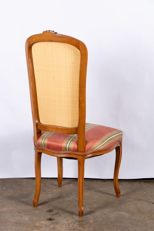 SET OF 6 FRENCH LOUIS XV STYLE DINING CHAIRS - 10