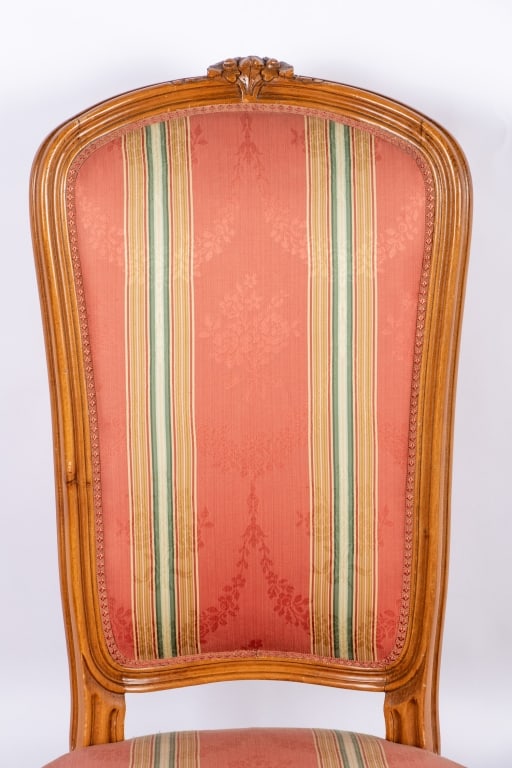 SET OF 6 FRENCH LOUIS XV STYLE DINING CHAIRS - 5
