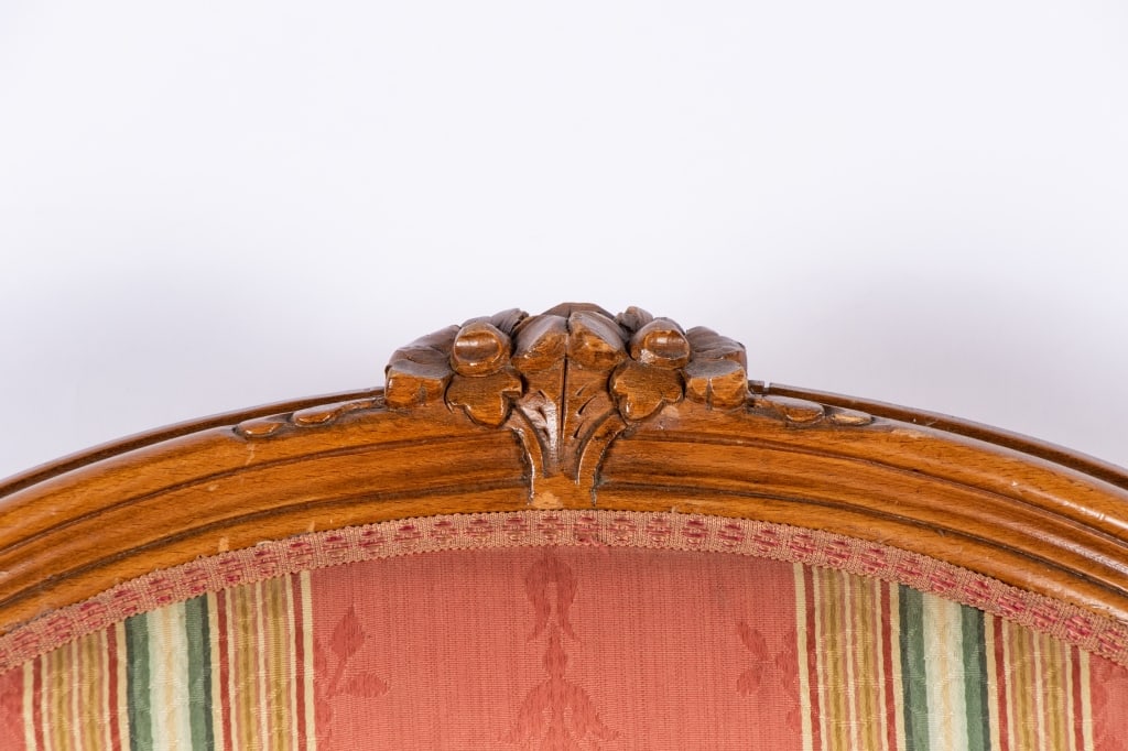 SET OF 6 FRENCH LOUIS XV STYLE DINING CHAIRS - 6
