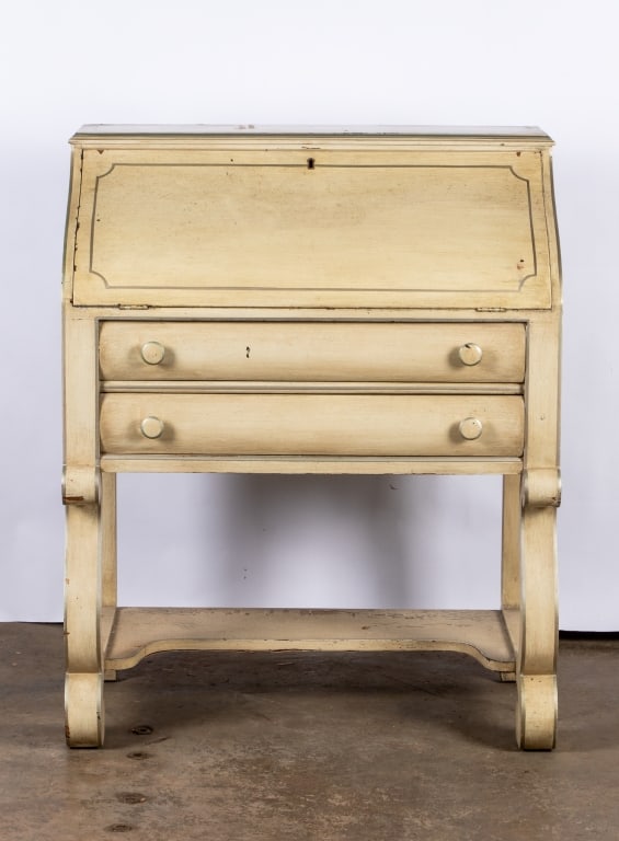 MODERN FRENCH PROVINCIAL STYLE SECRETARY DESK - 2
