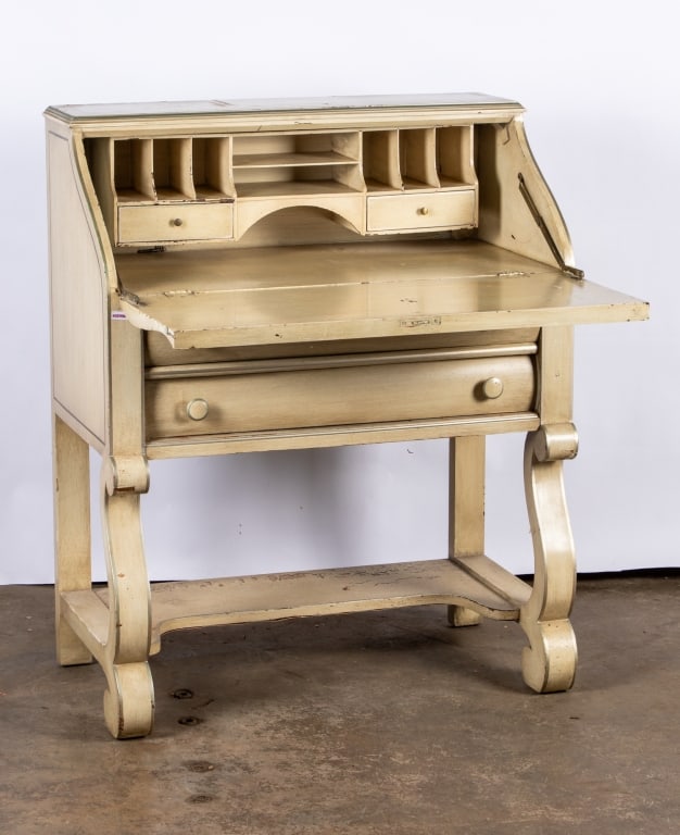 MODERN FRENCH PROVINCIAL STYLE SECRETARY DESK - 7