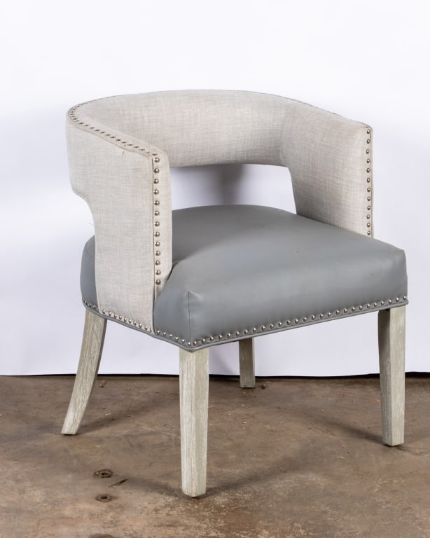 PAIR OF CONTEMPORARY ACCENT CHAIRS - 3