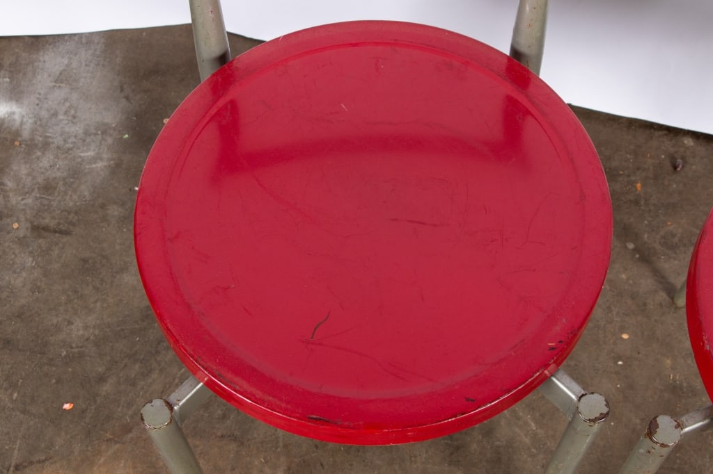 SET OF 6 MODERN INDUSTRIAL DINING CHAIRS - 3