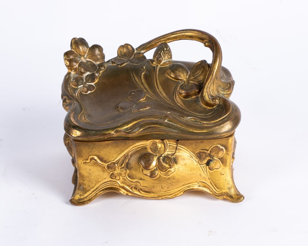 J. B. JENNINGS BROTHERS ART NOUVEAU JEWELRY BOX - 2